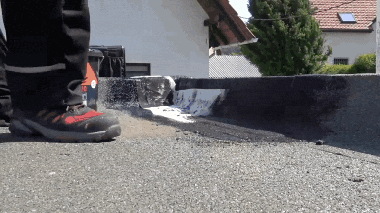 dach abdichteung bitumen anstrich 