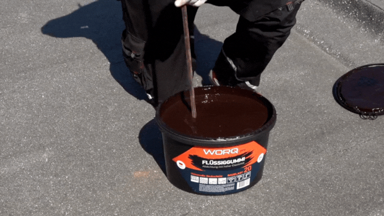 umrühren bitumen dachabdichtung